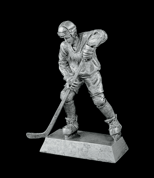 Resin Hockey PuckHandler Trophy Fantasy Trophy Store