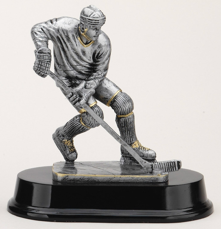 5.75" Tall Hockey Player Trophy - Fantasy Trophy Store