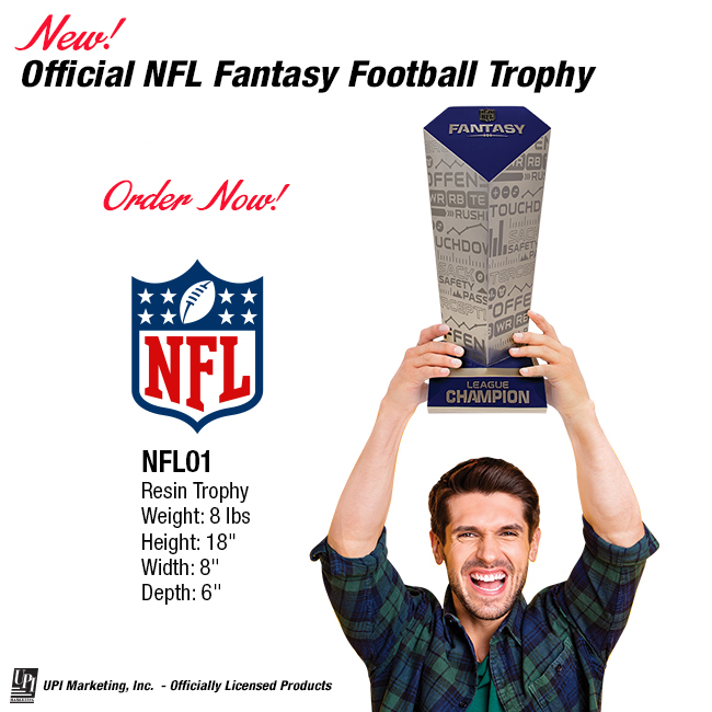 18 Inch NFL Fantasy Football Season Champion Tower